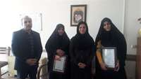 تجليل از کارکنان خانواده شهید شاغل در دانشکده توانبخشی