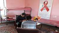 برگزاری جلسه آموزشی، مشاوره و انجام تست سریع HIVاز مددجویان کمپ ترک اعتیاد قدرت آباد دامغان