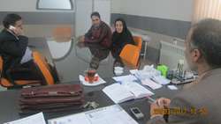 بازدید مسئول و کارشناسان واحد پیشگیری و مبارزه با بیماریهای مرکز بهداشت از مراکز بهداشتی و درمانی شهرستان سمنان