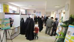 نمایشگاه خطرسنجی سکته قلبی مغزی و سرطان شهرستان گرمسار.