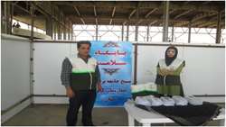 حضور اعضاء پایگاه سلامت بسیج  مرکز آموزشی پژوهشی درمانی کوثر در نمازجمعه