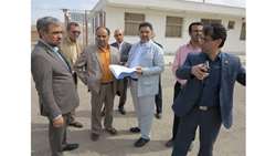 بازدید دکتر شادنوش رئیس دانشگاه از پروژه راه اندازی بخش روان و دیالیز مرکز آموزشی پژوهشی درمانی کوثر.