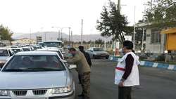 برپایی ایستگاه سلامت در ورودی شهرک صنعتی شرق سمنان