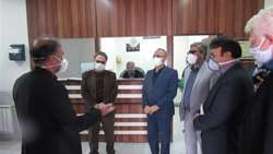 بازدید فرماندار سمنان از مرکز خدمات جامع سلامت خیرآباد و خانه بهداشت رکن آباد