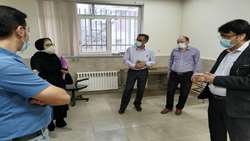 بازدید مدیر شبکه بهداشت و درمان شهرستان دامغان از مرکز خدمات جامع سلامت شهید چراغیان