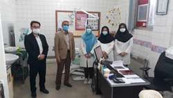 بازديد مدير شبكه بهداشت و درمان شهرستان گرمسار از مركز خدمات جامع سلامت ايوانكي 
