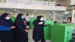 بازديد مشترك مدير و كارشناس بهداشت محيط شبكه بهداشت و درمان شهرستان سرخه از اصناف و مكان هاي پر تردد شهرستان 