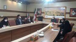 برگزاری جلسه پیرامون برنامه هرخانه یک پایگاه سلامت در شهرداری شهرستان آرادان