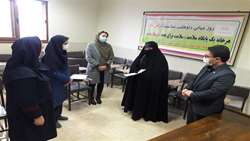 گراميداشت روز جهاني داوطلب در شبكه بهداشت و درمان شهرستان گرمسار 