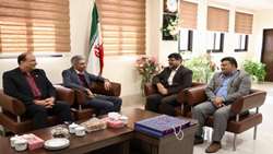 دیدار رئیس دانشگاه علوم پزشکی استان سمنان با مدیر کل جدید دیوان محاسبات استان سمنان