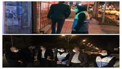 بازديد فرماندار شهرستان گرمسار و كارشناسان بهداشت محيط از واحدهاي صنفي سطح شهر 