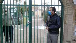بازدید کارشناسان بهداشت محیط شبکه بهداشت و درمان شهرستان گرمسار از آرامستان ها