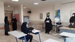 بازديد مسئولين واحدهاي بهداشت محيط و مدارس شبكه بهداشت و درمان شهرستان گرمسار از مدارس این شهرستان گرمسار