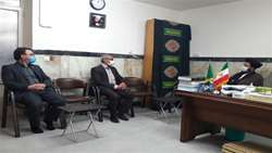 ديدار مدیر شبکه بهداشت و درمان شهرستان گرمسار با امام جمعه شهرستان