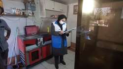 بازدید از مراکز تهیه و توزیع مواد غذایی و اماکن عمومی شهرستان دامغان