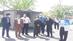 بازدید مدیر شبکه بهداشت و درمان شهرستان گرمسار از ایستگاه کنترل ورودی این شهرستان 