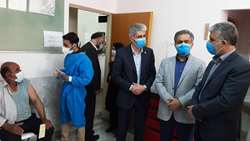 پیشتازی تلقیح واکسن کووید ۱۹ در دانشگاه علوم پزشکی استان سمنان