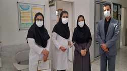 تقدیر از پزشکان مرکز خدمات جامع سلامت شهبد بابایی خیر آباد شهرستان سمنان