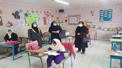 بازدید تیم نظارتی ستادی و بهداشتی از مدارس تحت پوشش شهرستان سرخه