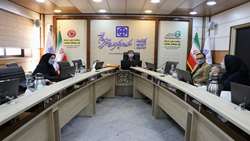 نشست مسئول هماهنگی های اتاق همکاری های علمی، پزشکی و دانشگاهی ایران و فرانسه دانشگاه علوم پزشکی شهید بهشتی با سرپرست دانشگاه 
