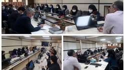 حضور معاون تحقیقات و فناوری و سرپرست معاونت آموزشی دانشگاه در دانشکده توانبخشی