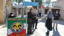 جشن میلاد فرخنده حضرت فاطمه زهرا (س) و دهه مبارک فجر انقلاب اسلامی در شبکه بهداشت و درمان دامغان