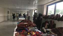 برگزاری نمایشگاه صنایع دستی در ستاد مرکزی دانشگاه