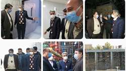 بازدید نماینده نهاد ریاست جمهوری از اورژانس سوانح و مرکز سوختگی بیمارستان کوثر سمنان