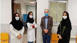 بازدید از مرکز خدمات جامع سلامت سید الشهداء، مرکز غربالگری کووید-19 شهرستان دامغان