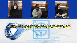 کنفرانس خدمات گفتار درمانی در دوران همه گیری کووید-19 برگزار شد 