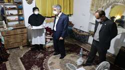 بازدید ریاست دانشگاه از اردوی جهادی دانشجویان جهادگر دانشگاه علوم پزشکی استان سمنان