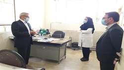 بازدید مدیر شبکه بهداشت و درمان شهرستان گرمسار از مرکز خدمات جامع سلامت تدبیر 