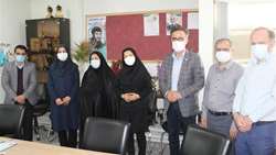 قدردانی مدیر منابع انسانی دانشگاه از مسئول و کارکنان کارگزینی شبکه بهداشت و درمان دامغان