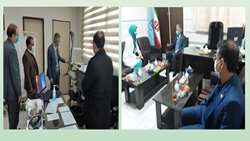 بازدید و دیدار دکتر دانائی رئیس دانشگاه با کارکنان حوزه سلامت شهرستان مهدیشهر