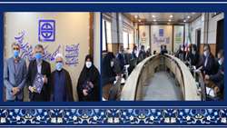 جلسه هیئت رئیسه دانشگاه همراه با مراسم تکریم و معارفه مشاور رئیس دانشگاه و رئیس دبیرخانه هیئت امناء دانشگاه برگزار شد