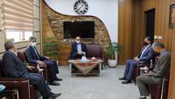 دیدار رئیس اتاق بازرگانی، صنایع، معادن و کشاورزی سمنان با سرپرست دانشگاه علوم پزشکی استان سمنان