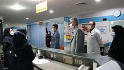 بازدید ریاست دانشگاه علوم پزشکی استان سمنان از مرکز آموزشی، پژوهشی و درمانی کوثر