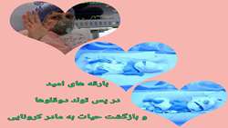‍  بارقه های امید، در پس تولد دوقلوها و بازگشت حیات به مادر کرونایی