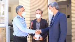 دیدار ریاست دانشگاه علوم پزشکی استان سمنان با جمعی از پزشکان و کارکنان حوزه سلامت شهرستان گرمسار