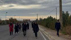 پویش سلامتی را قدم بزن در پردیس آموزشی پژوهشی دانشگاه