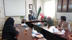 جلسه بسیج جامعه پزشکی و معرفی مسئول جدید بسیج در مرکز آموزشی پژوهشی و درمانی کوثر