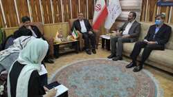 دیدار رئیس دانشگاه علوم پزشکی استان سمنان با سفیر ژاپن در ایران