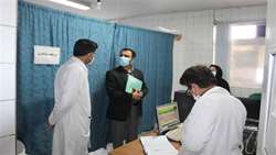بازدید سرپرست شبکه بهداشت و درمان شهرستان دامغان از مراکز خدمات جامع سلامت شهری، پایگاه سلامت و پایگاه اورژانس115