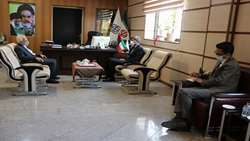 دیدار نماینده آستان قدس رضوی در استان سمنان با دکتر قدس رئیس دانشگاه