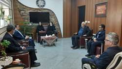 حضور رئیس انجمن فیزیولوژی و فارماکولوژی ایران در دانشگاه علوم پزشکی استان سمنان