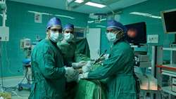 آرتروسکوپی مچ پا در مرکز آموزشی پژوهشی و درمانی کوثر