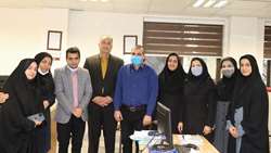 قدردانی از کارکنان منابع انسانی و توسعه سازمان و تحول اداری دانشگاه توسط معاون توسعه مدیریت، منابع و برنامه ریزی دانشگاه