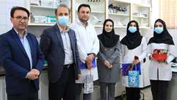 بزرگداشت روز علوم آزمایشگاهی در شبکه بهداشت و درمان شهرستان گرمسار