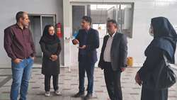 بازدید معاون غذا و دارو دانشگاه از کارخانه مواد آرایشی و بهداشتی استان سمنان