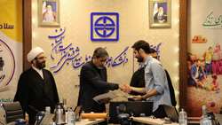 آئین تکریم و معارفه مسئولان بسیج دانشجویی دانشگاه برگزار شد